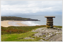 Table on Red Point in north west Scotland.